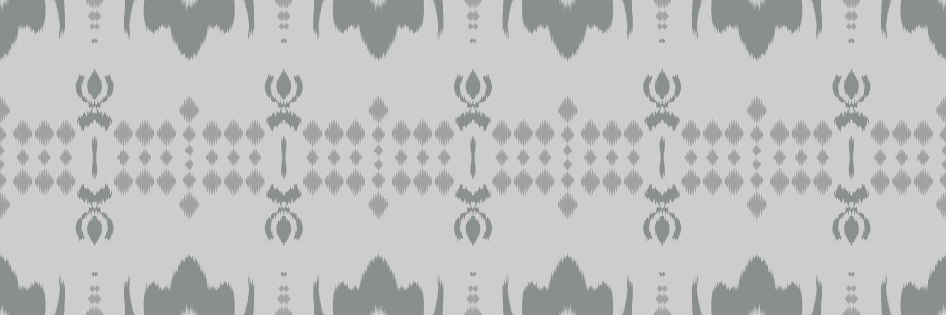 ikkat o ikat aztec batik textil patrón sin costuras diseño de vector digital para imprimir saree kurti borneo borde de tela símbolos de pincel muestras ropa de fiesta