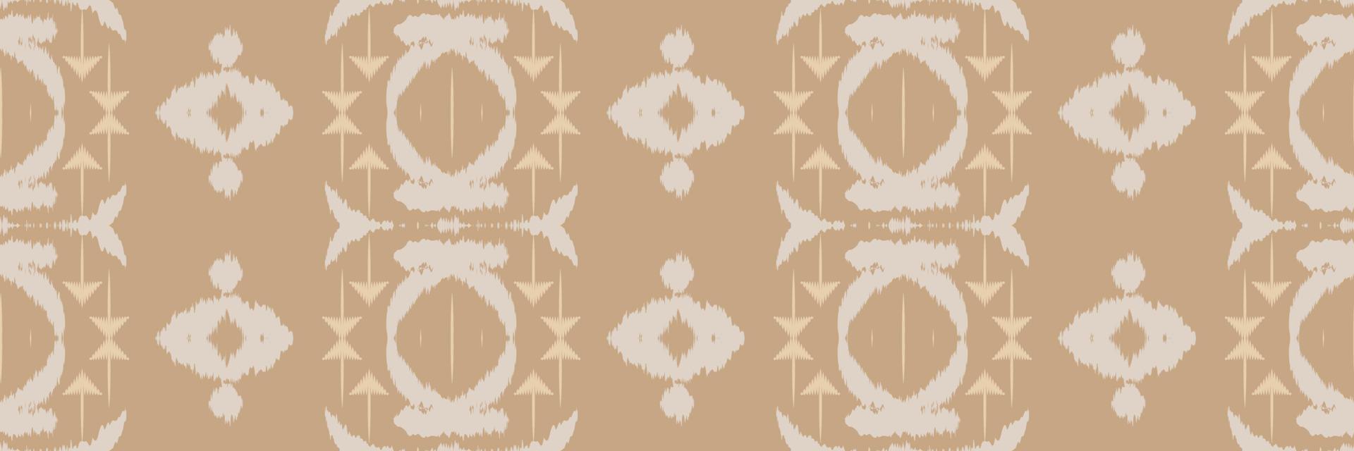 Batik Textile ikat vector seamless pattern digital vector design for Print saree Kurti Borneo Fabric border brush symbols swatches designer