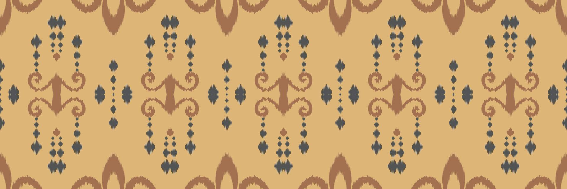 motivo ikat rayas batik textil patrón sin costuras diseño vectorial digital para imprimir sari kurti borde de tela símbolos de pincel muestras diseñador vector