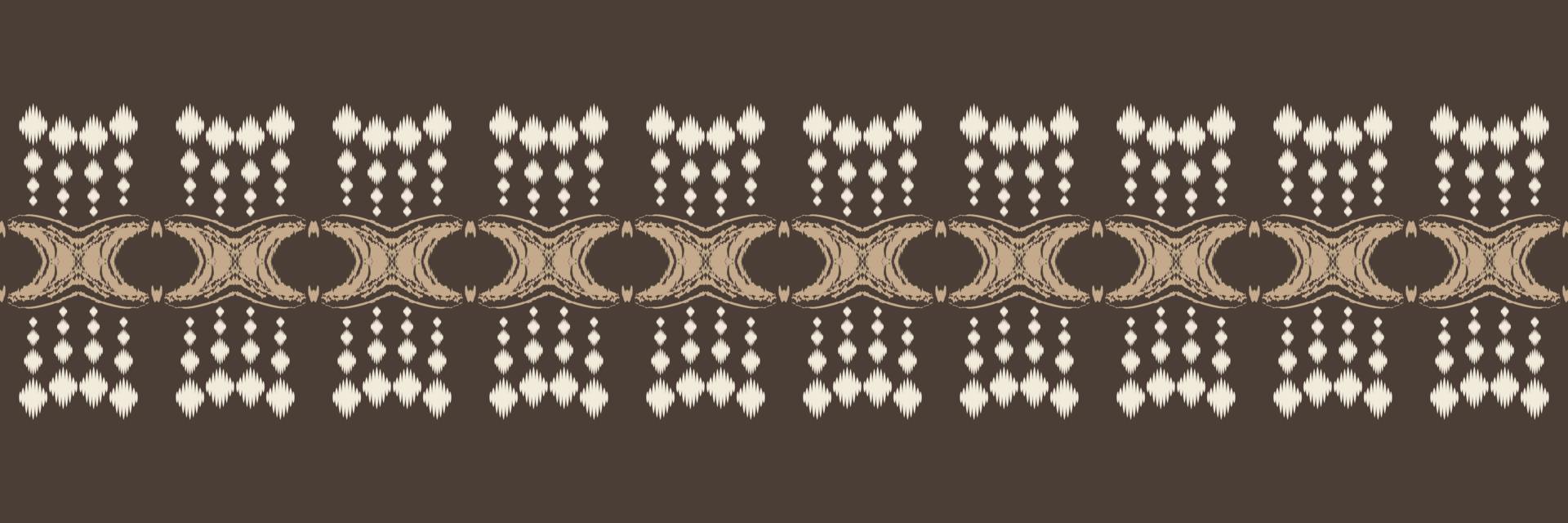 patrón sin costuras de chevron tribal de tela ikat. étnico geométrico ikkat batik vector digital diseño textil para estampados tela sari mughal cepillo símbolo franjas textura kurti kurtis kurtas