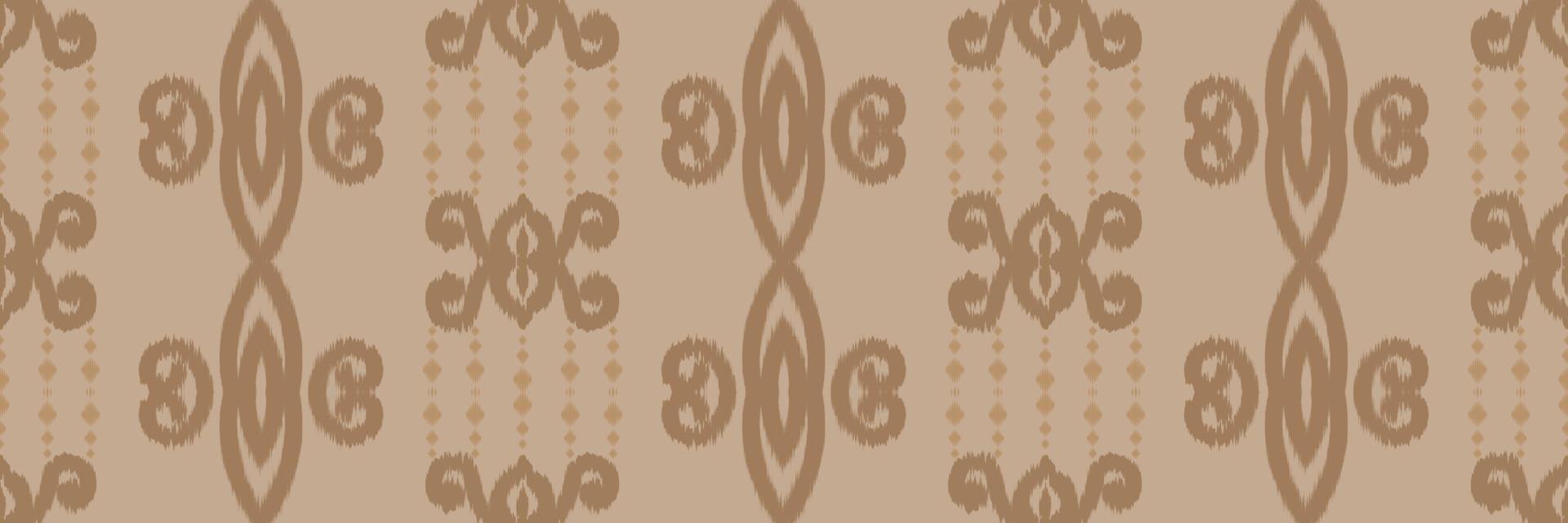 Batik Textile Ikkat or ikat prints seamless pattern digital vector design for Print saree Kurti Borneo Fabric border brush symbols swatches designer