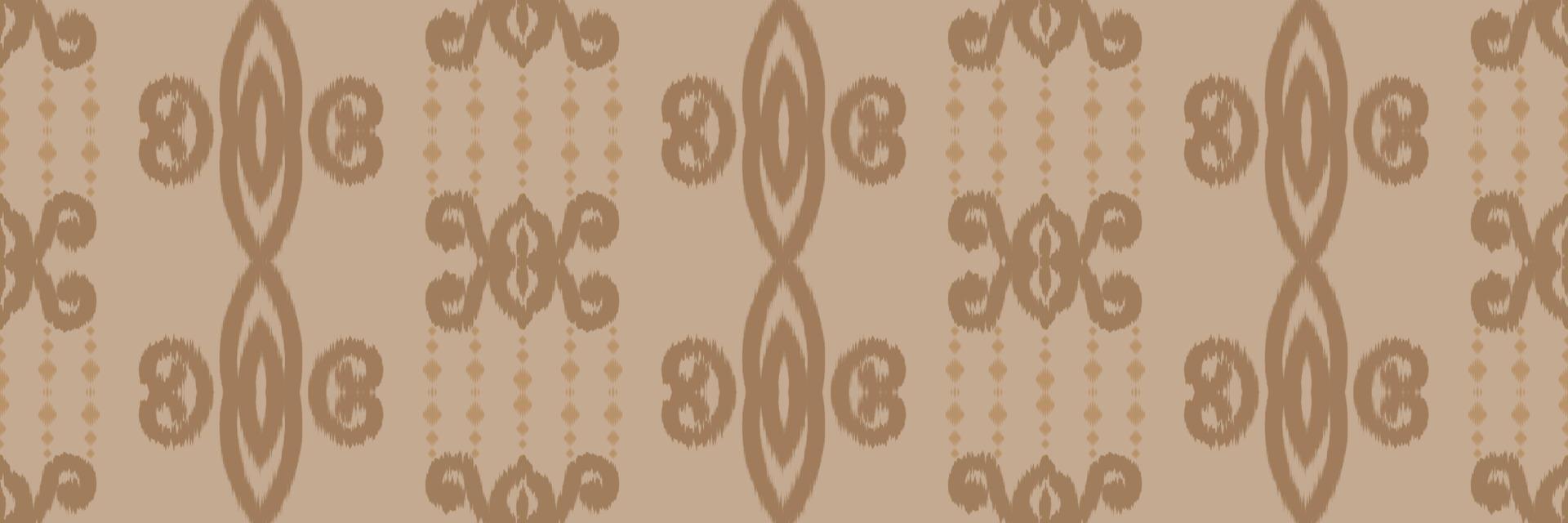 Batik Textile Ikkat or ikat prints seamless pattern digital vector design for Print saree Kurti Borneo Fabric border brush symbols swatches designer