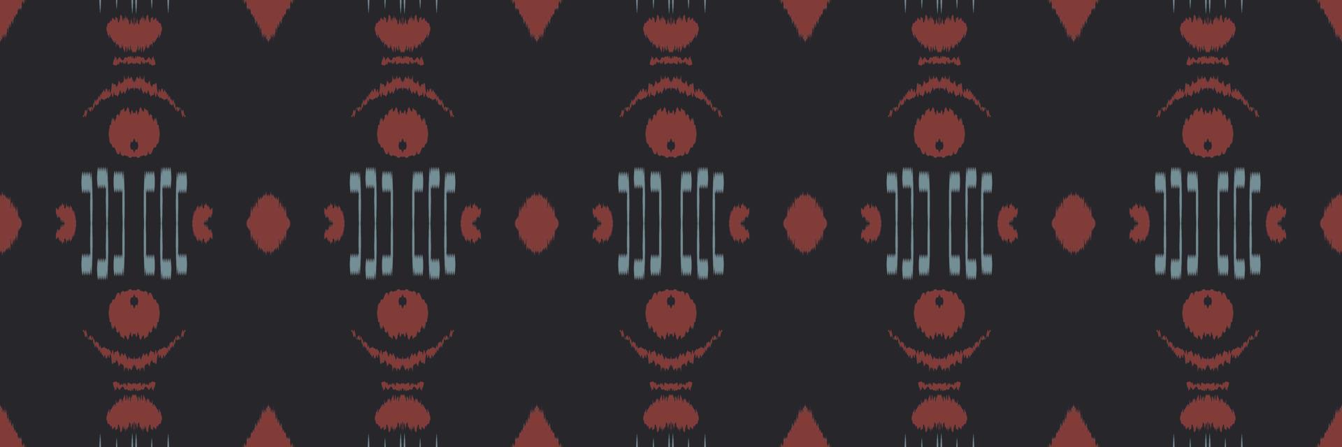 Motif ikat prints batik textile seamless pattern digital vector design for Print saree Kurti Borneo Fabric border brush symbols swatches designer