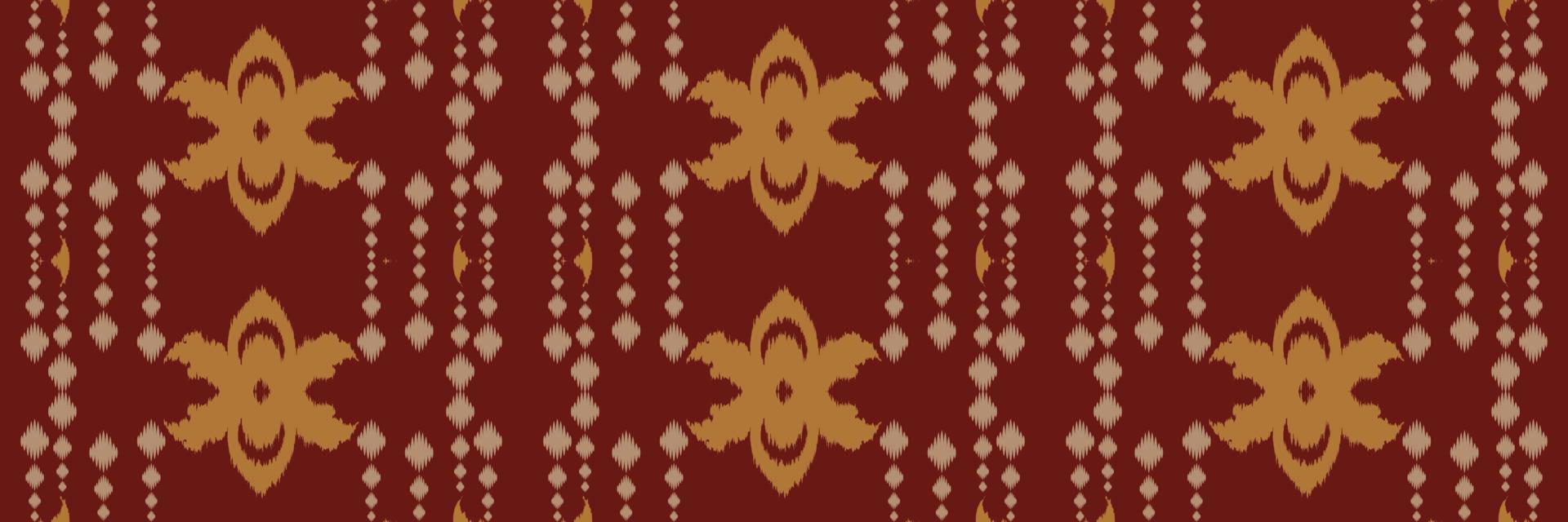 Batik Textile Ikkat or ikat stripes seamless pattern digital vector design for Print saree Kurti Borneo Fabric border brush symbols swatches designer