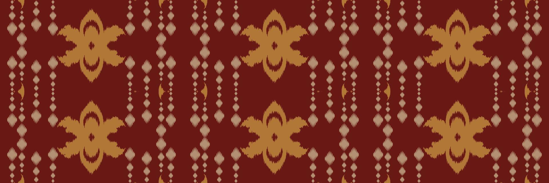 Batik Textile Ikkat or ikat stripes seamless pattern digital vector design for Print saree Kurti Borneo Fabric border brush symbols swatches designer