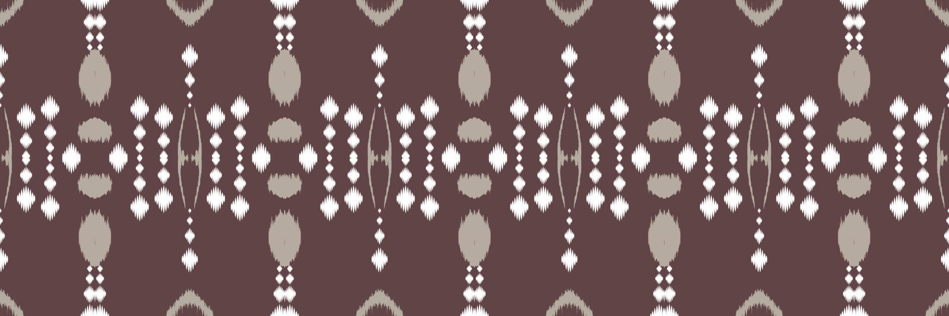 Batik Textile ikat frame seamless pattern digital vector design for Print saree Kurti Borneo Fabric border brush symbols swatches designer