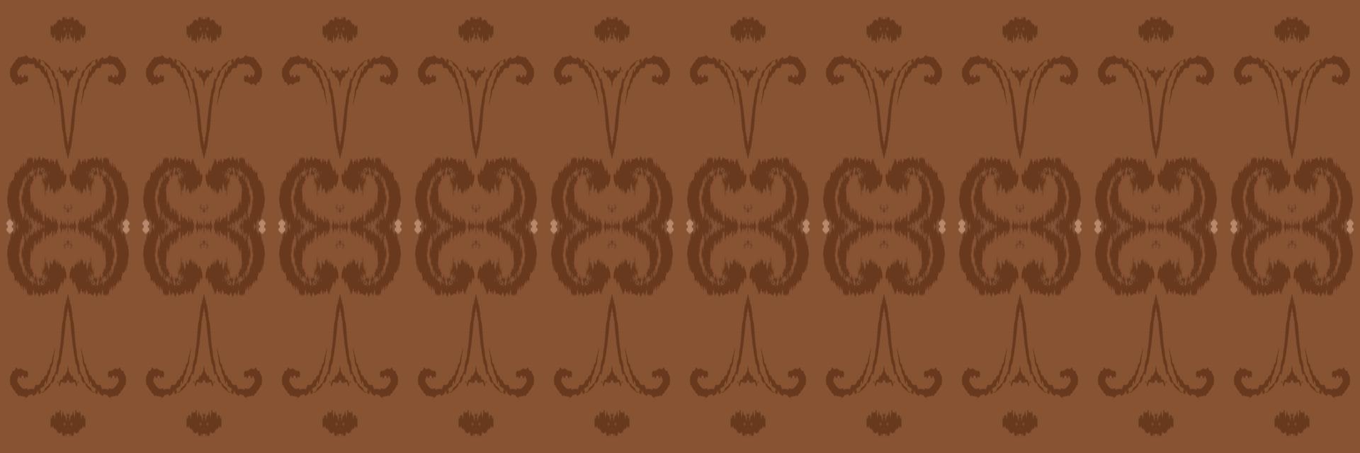 Batik Textile ikat design seamless pattern digital vector design for Print saree Kurti Borneo Fabric border brush symbols swatches cotton