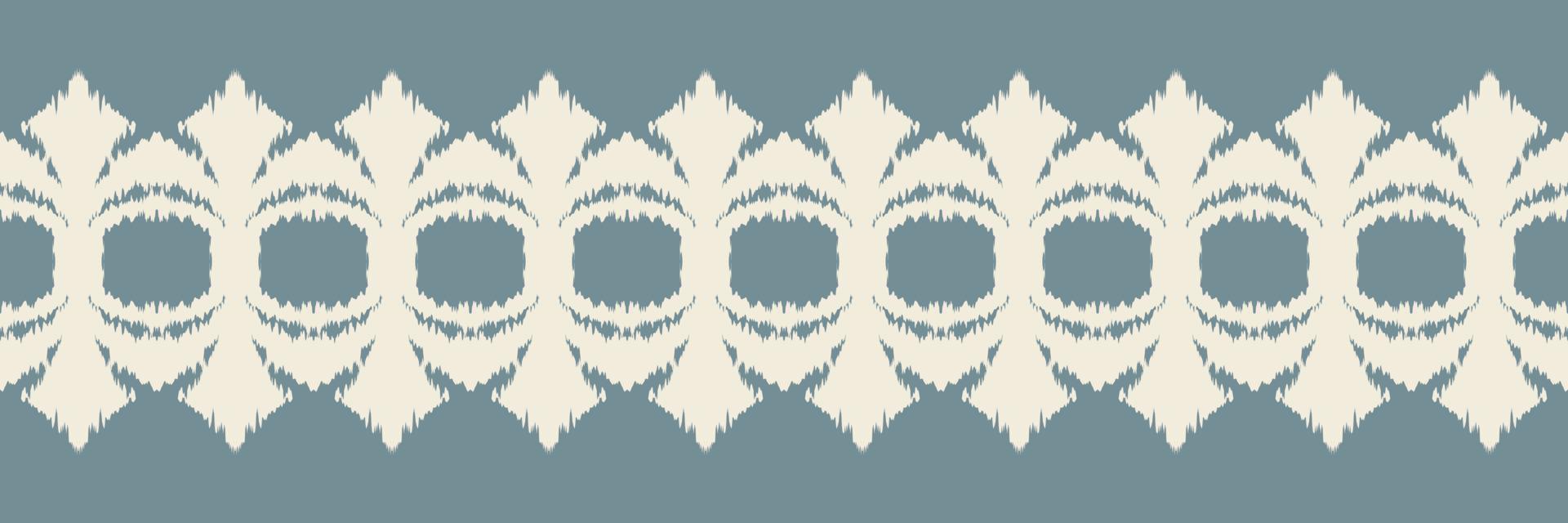 Batik Textile ikat fabric seamless pattern digital vector design for Print saree Kurti Borneo Fabric border brush symbols swatches cotton