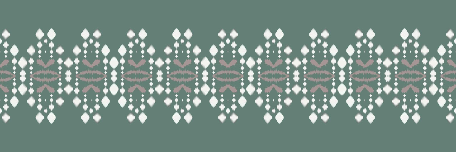 Ikat flowers tribal abstract Seamless Pattern. Ethnic Geometric Batik Ikkat Digital vector textile Design for Prints Fabric saree Mughal brush symbol Swaths texture Kurti Kurtis Kurtas