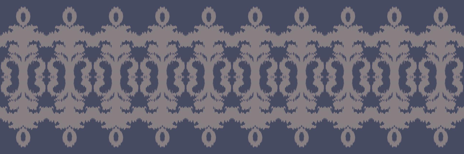 Batik Textile ikat triangle seamless pattern digital vector design for Print saree Kurti Borneo Fabric border brush symbols swatches designer