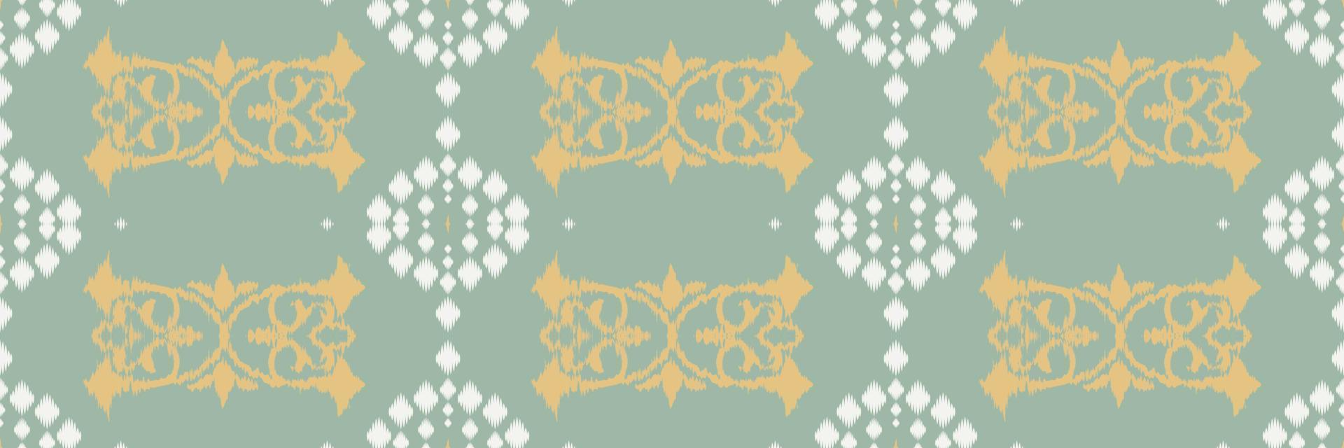 Batik Textile Motif ikat vector seamless pattern digital vector design for Print saree Kurti Borneo Fabric border brush symbols swatches party wear