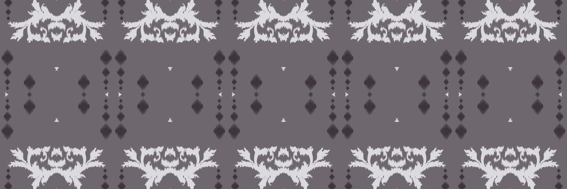 Motif ikat Aztec batik textile seamless pattern digital vector design for Print saree Kurti Borneo Fabric border brush symbols swatches stylish
