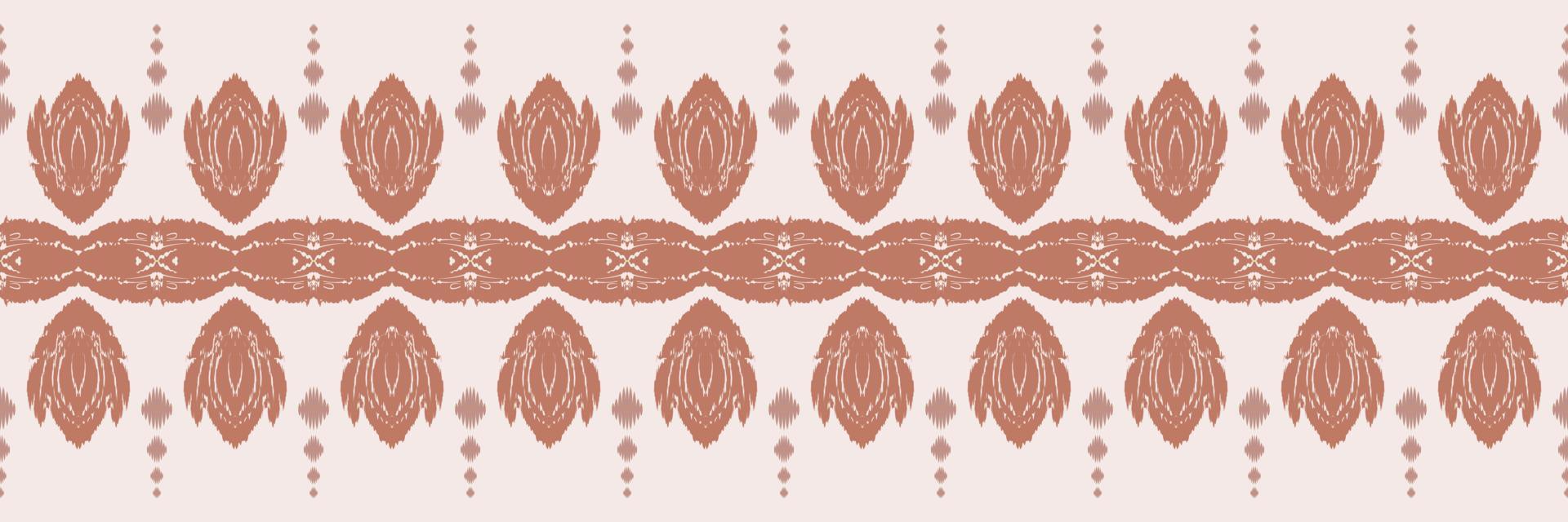 Batik Textile ikat damask seamless pattern digital vector design for Print saree Kurti Borneo Fabric border brush symbols swatches stylish