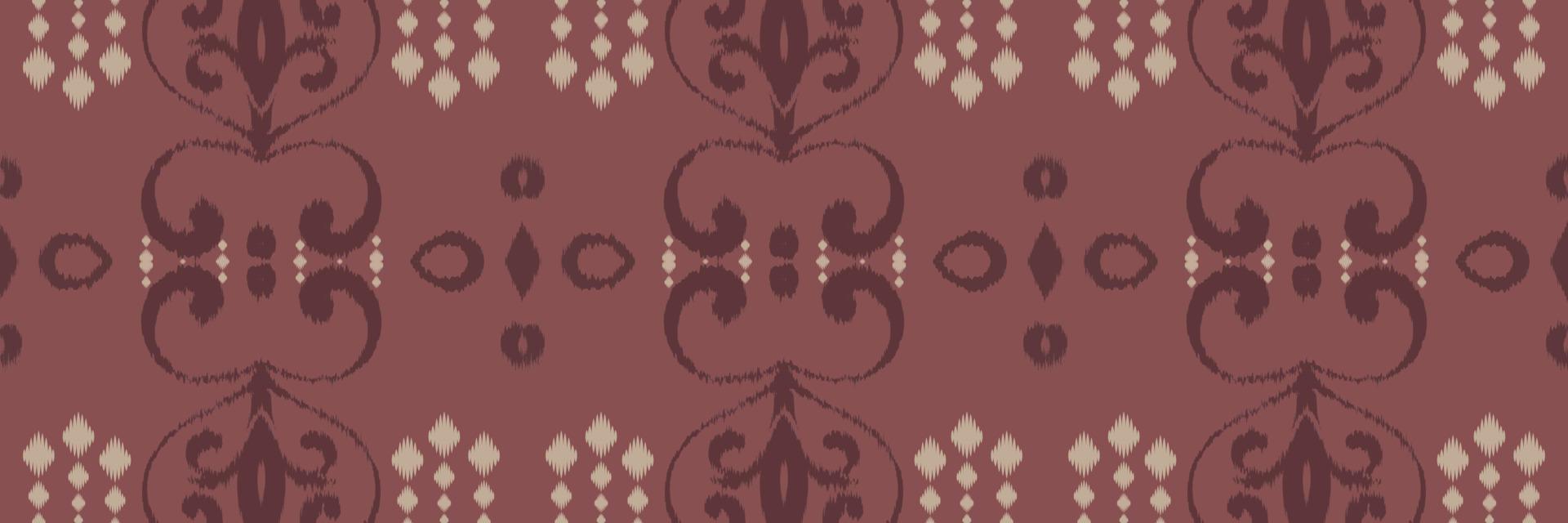 Motif ikat Aztec batik textile seamless pattern digital vector design for Print saree Kurti Borneo Fabric border brush symbols swatches designer
