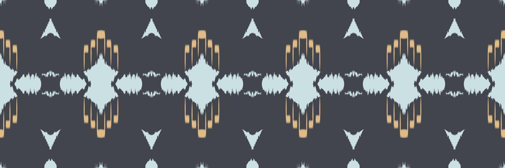 Batik Textile ikat chevron seamless pattern digital vector design for Print saree Kurti Borneo Fabric border brush symbols swatches designer