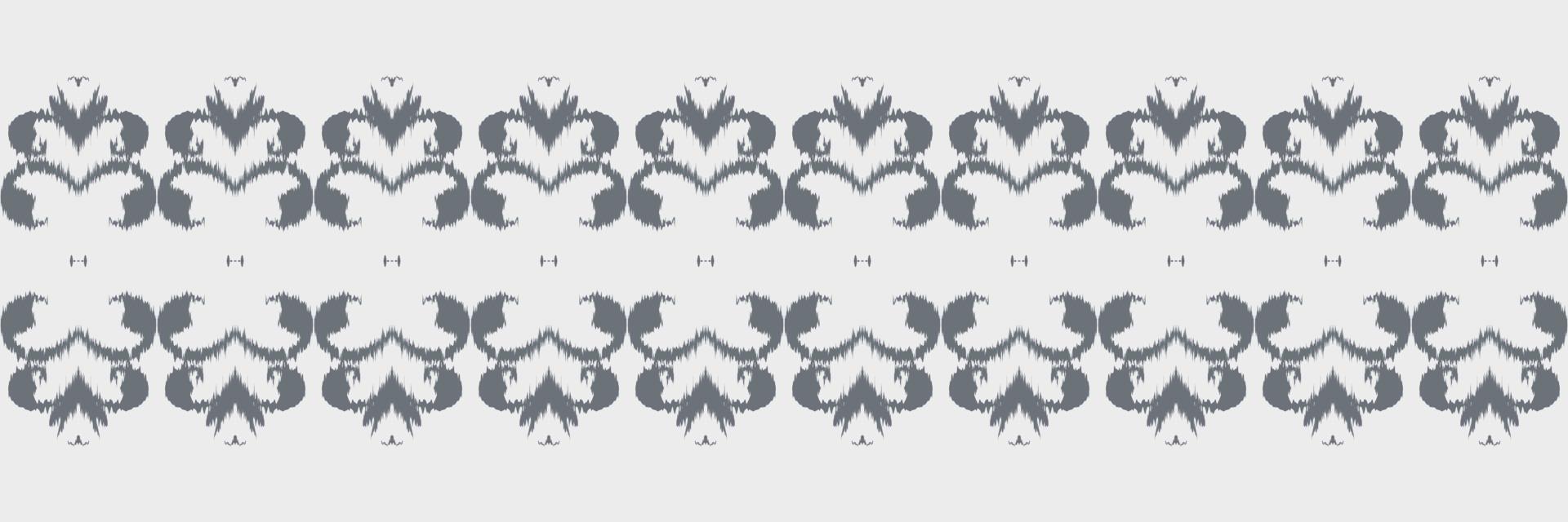 Batik Textile ikat designs seamless pattern digital vector design for Print saree Kurti Borneo Fabric border brush symbols swatches designer