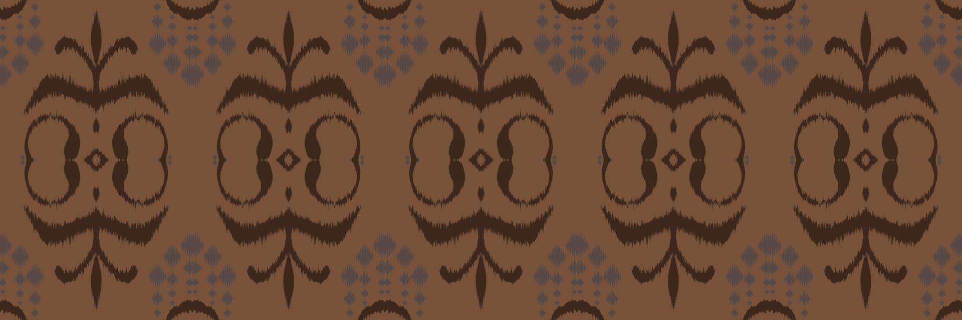 patrón sin fisuras de fondo tribal floral ikat. étnico geométrico ikkat batik vector digital diseño textil para estampados tela sari mughal cepillo símbolo franjas textura kurti kurtis kurtas