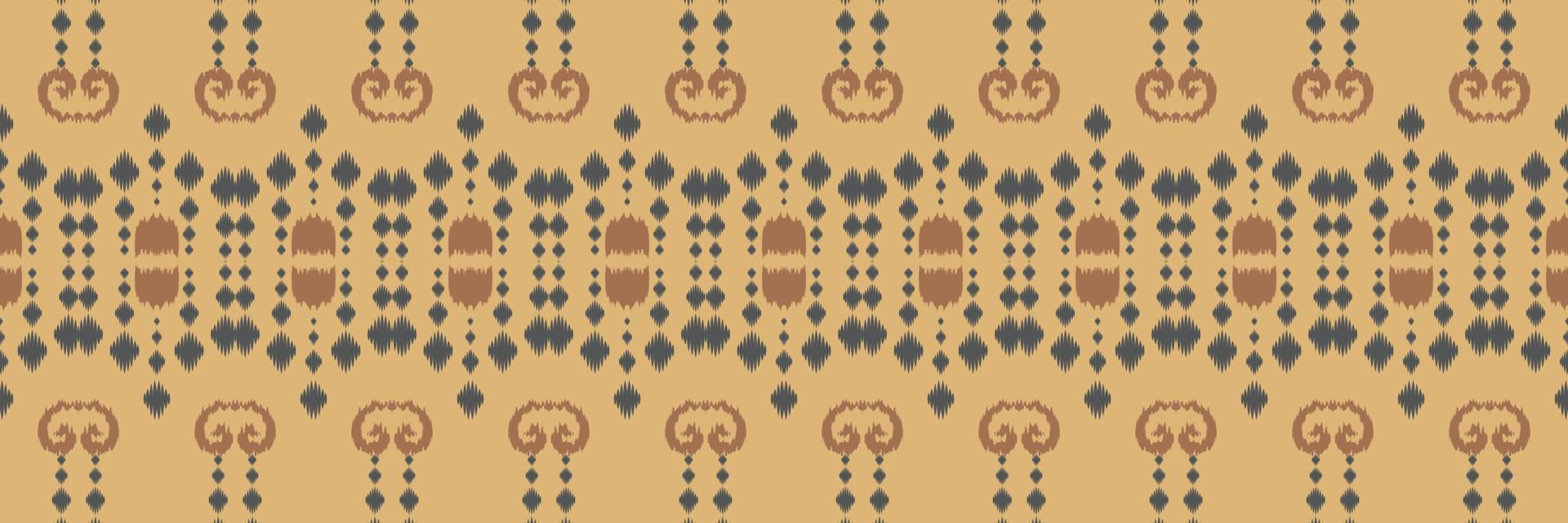 ikat flor fondo tribal de patrones sin fisuras. étnico geométrico ikkat batik vector digital diseño textil para estampados tela sari mughal cepillo símbolo franjas textura kurti kurtis kurtas