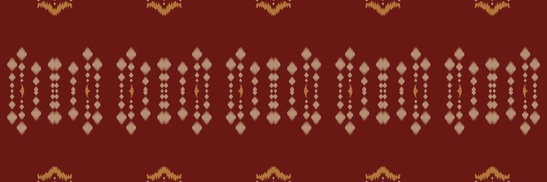 Batik Textile Motif ikat background seamless pattern digital vector design for Print saree Kurti Borneo Fabric border brush symbols swatches cotton