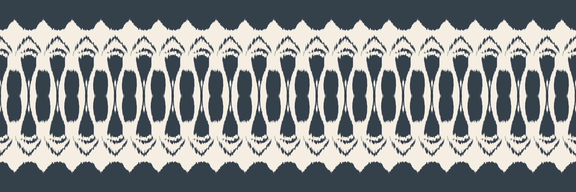 Batik Textile Motif ikat triangle seamless pattern digital vector design for Print saree Kurti Borneo Fabric border brush symbols swatches designer