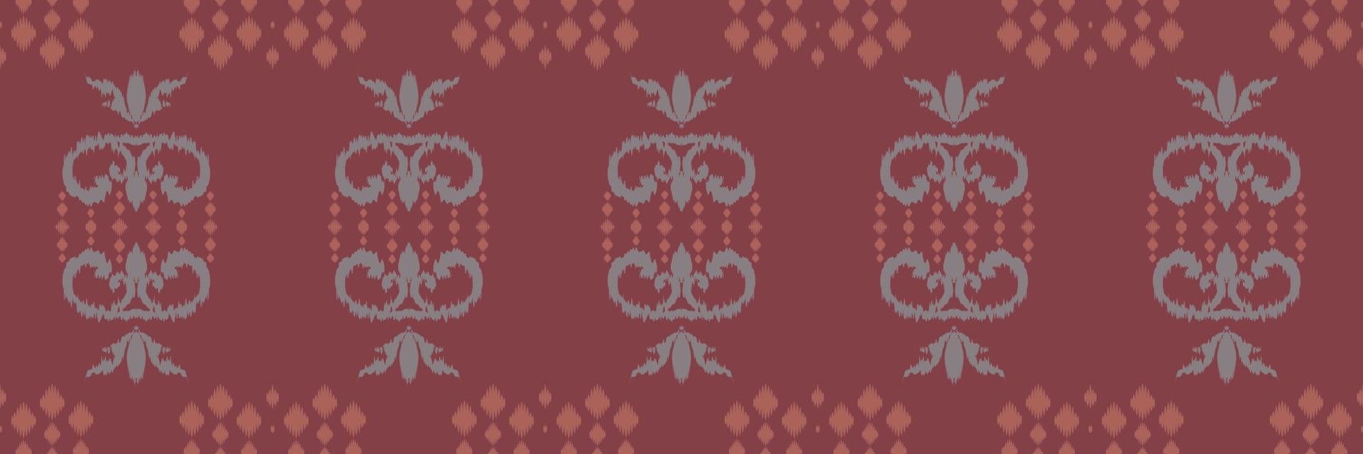 Batik Textile Motif ikat stripe seamless pattern digital vector design for Print saree Kurti Borneo Fabric border brush symbols swatches party wear