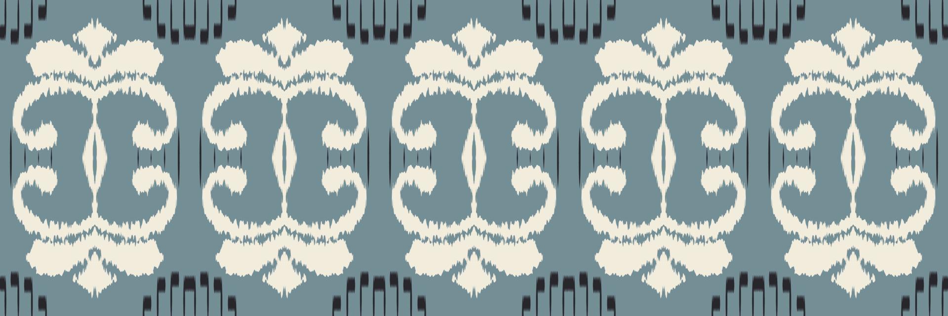 Ikat floral tribal Aztec Seamless Pattern. Ethnic Geometric Ikkat Batik Digital vector textile Design for Prints Fabric saree Mughal brush symbol Swaths texture Kurti Kurtis Kurtas