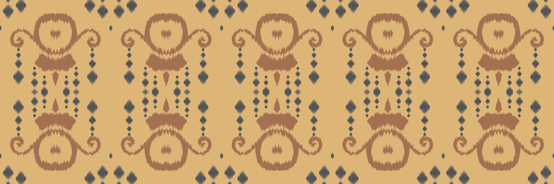 Batik Textile Motif ikat fabric seamless pattern digital vector design for Print saree Kurti Borneo Fabric border brush symbols swatches designer