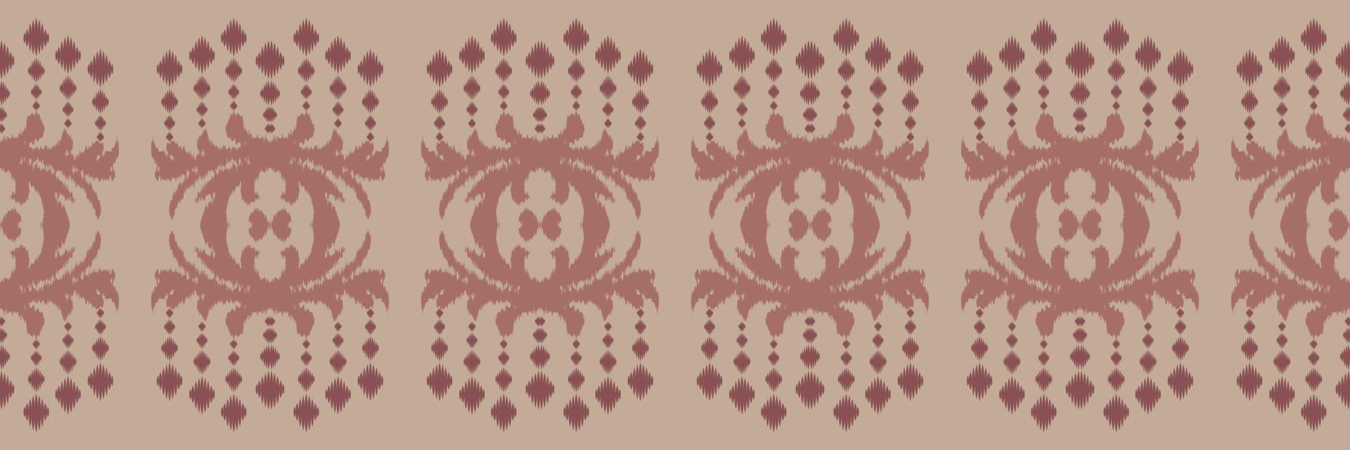 Batik Textile Ethnic ikat prints seamless pattern digital vector design for Print saree Kurti Borneo Fabric border brush symbols swatches designer