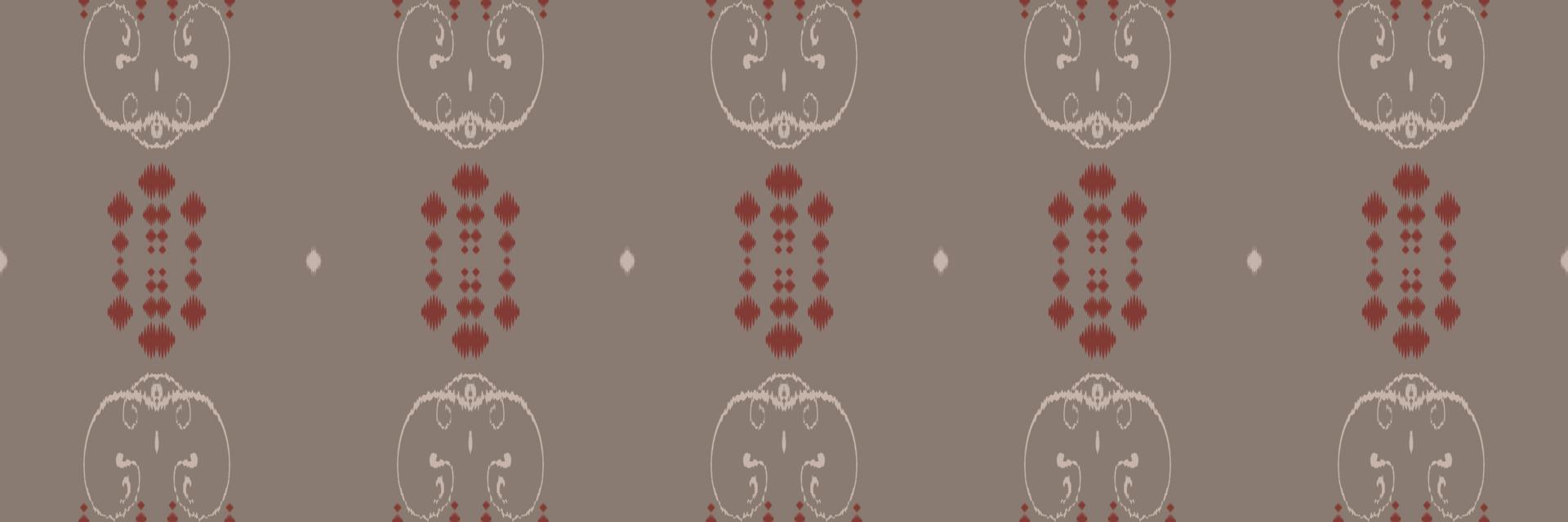 Batik Textile ikat vector seamless pattern digital vector design for Print saree Kurti Borneo Fabric border brush symbols swatches designer