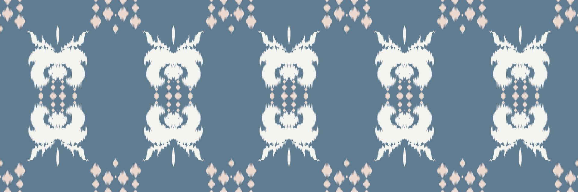 motivo textil batik ikat triángulo patrón sin costuras diseño de vector digital para imprimir saree kurti borneo borde de tela símbolos de pincel muestras diseñador