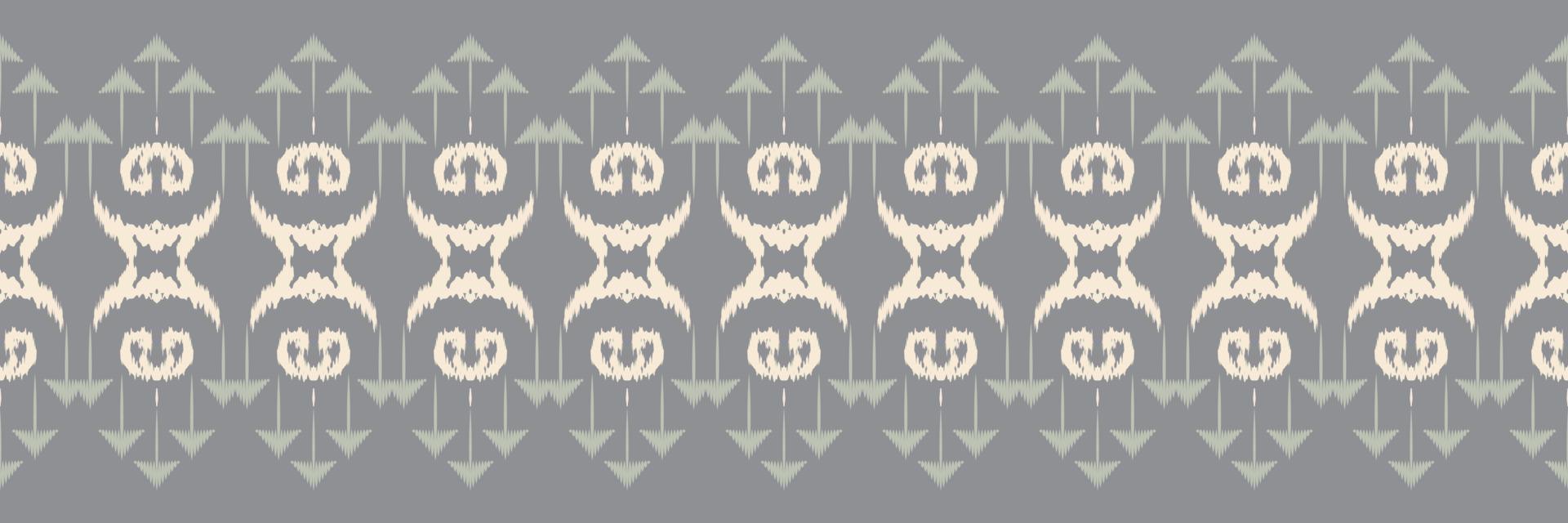 patrón de ikat arte tribal de patrones sin fisuras. étnico geométrico ikkat batik vector digital diseño textil para estampados tela sari mughal cepillo símbolo franjas textura kurti kurtis kurtas