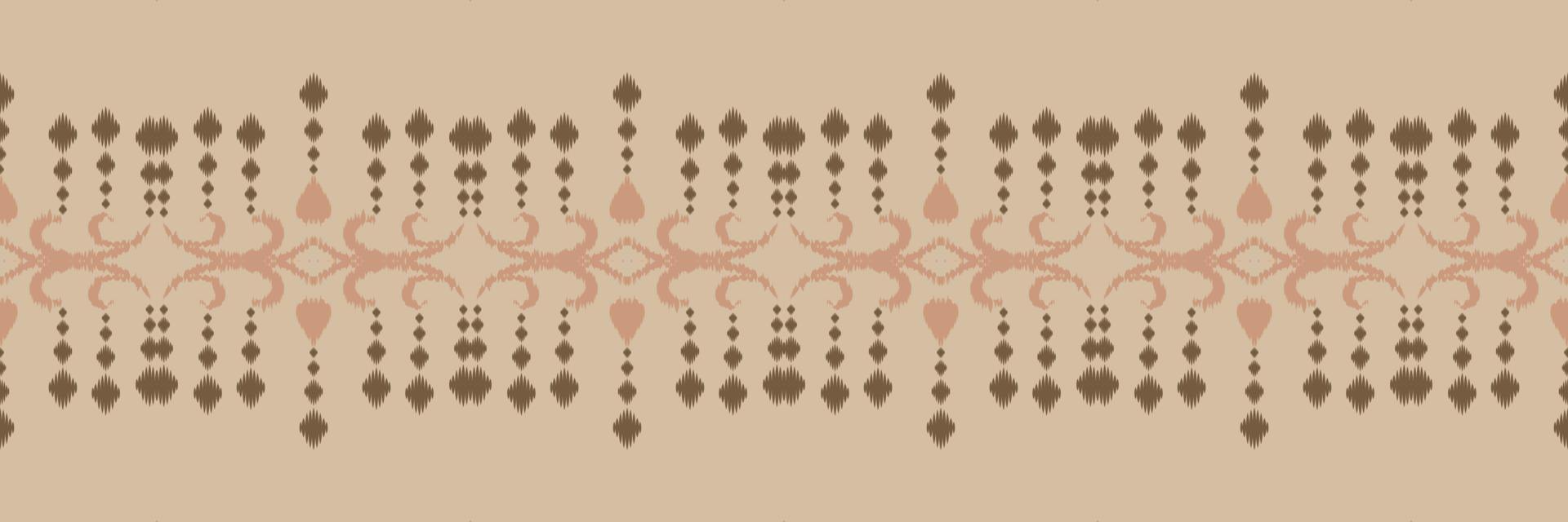 Ikat design batik textile seamless pattern digital vector design for Print saree Kurti Borneo Fabric border brush symbols swatches designer