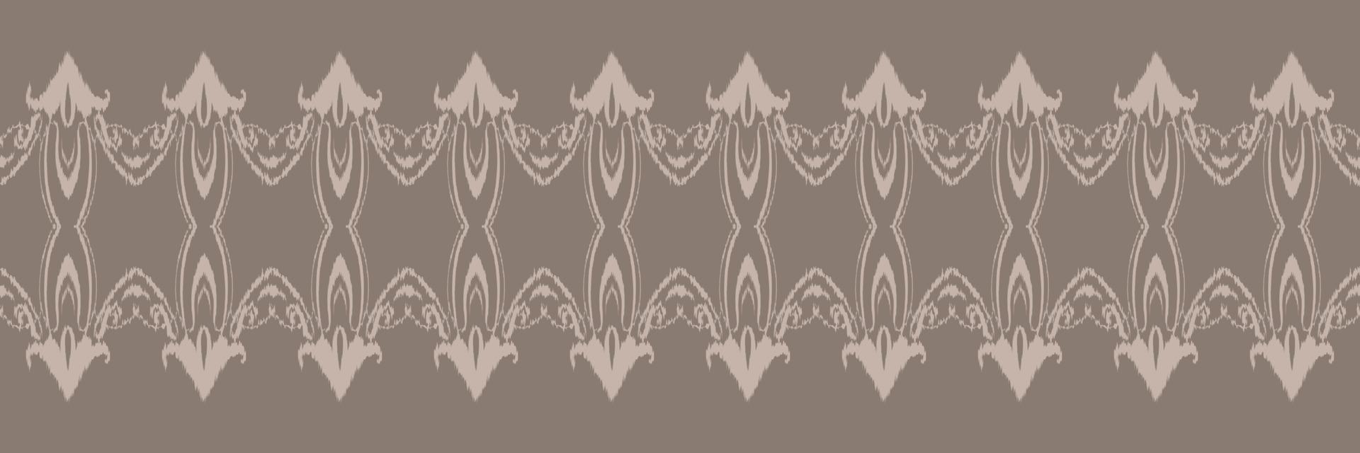 Ethnic ikat stripe batik textile seamless pattern digital vector design for Print saree Kurti Borneo Fabric border brush symbols swatches designer