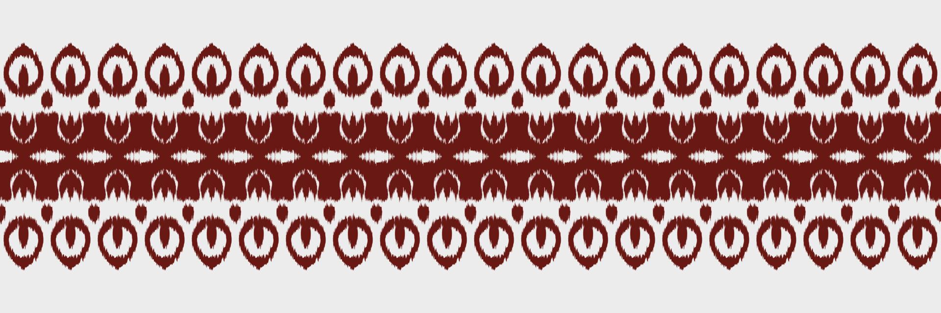 Batik Textile Ikkat or ikat texture seamless pattern digital vector design for Print saree Kurti Borneo Fabric border brush symbols swatches party wear