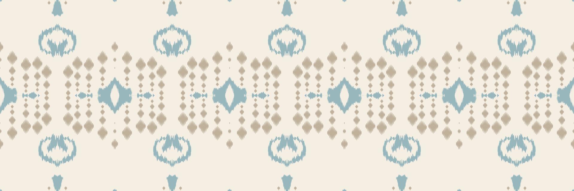 Batik Textile ikat diamond seamless pattern digital vector design for Print saree Kurti Borneo Fabric border brush symbols swatches designer