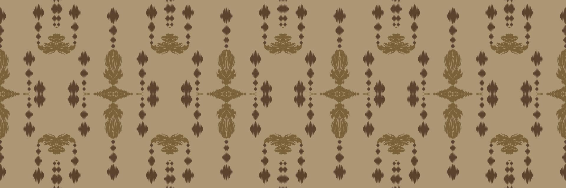 Batik Textile Ethnic ikat stripes seamless pattern digital vector design for Print saree Kurti Borneo Fabric border brush symbols swatches designer