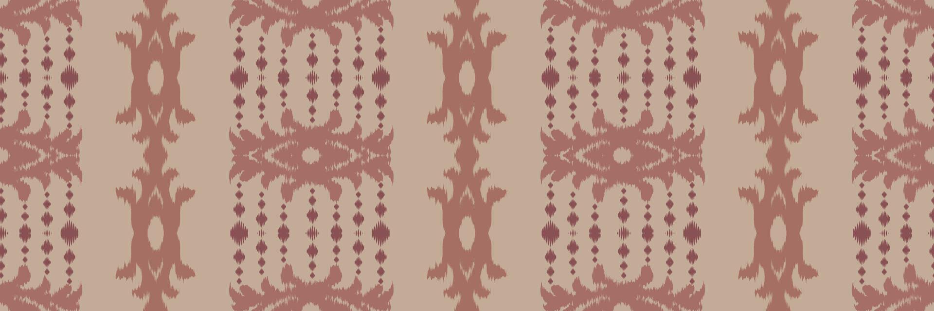 batik textil ikkat o ikat patrón floral sin costuras diseño vectorial digital para imprimir saree kurti borneo borde de tela símbolos de pincel diseñador de muestras vector