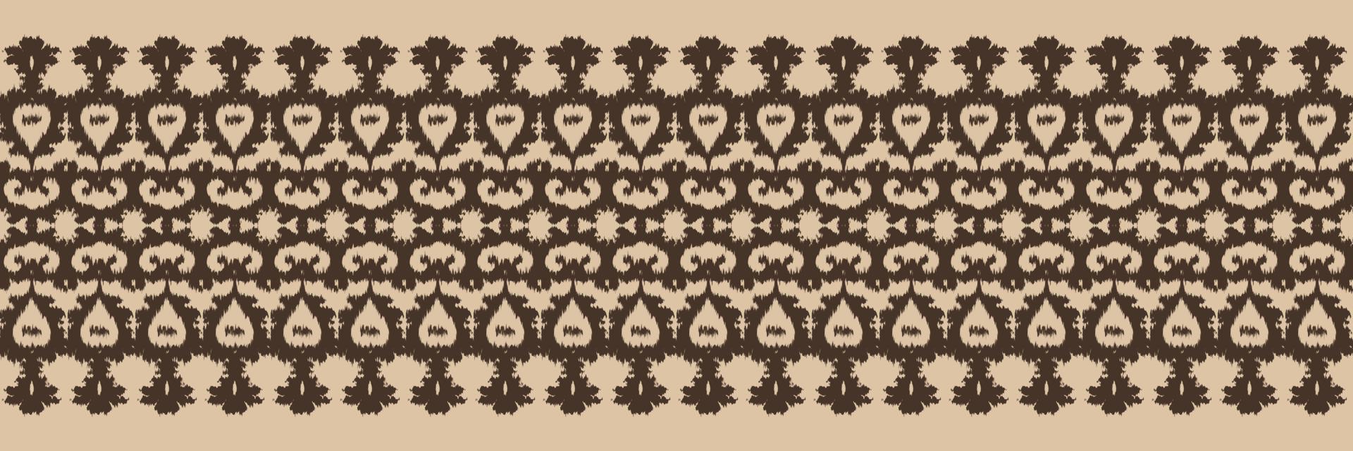 Batik Textile Ikkat or ikat designs seamless pattern digital vector design for Print saree Kurti Borneo Fabric border brush symbols swatches cotton