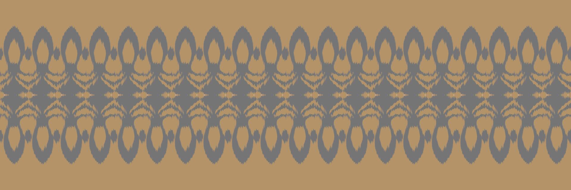 motivo textil batik textura ikat patrón sin costuras diseño vectorial digital para imprimir saree kurti borde de tela símbolos de pincel muestras ropa de fiesta vector