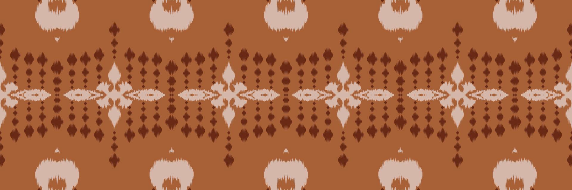 Batik Textile Ethnic ikat damask seamless pattern digital vector design for Print saree Kurti Borneo Fabric border brush symbols swatches designer