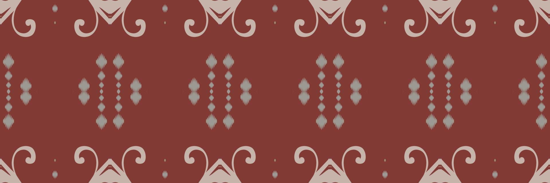 Ikat flower tribal color Geometric Traditional ethnic oriental design for the background. Folk embroidery, Indian, Scandinavian, Gypsy, Mexican, African rug, wallpaper. vector
