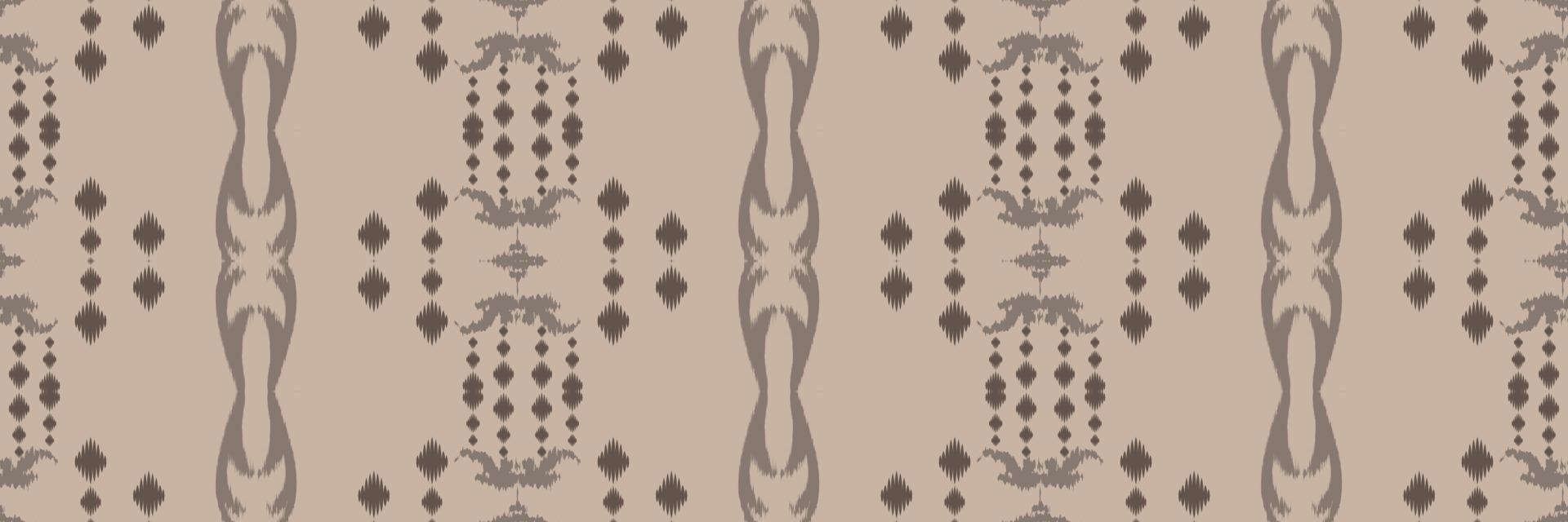 Batik Textile Ikkat or ikat fabric seamless pattern digital vector design for Print saree Kurti Borneo Fabric border brush symbols swatches cotton