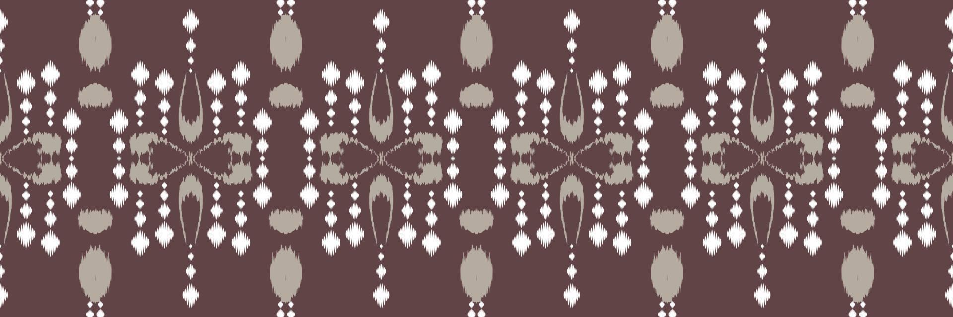 Batik Textile Ethnic ikat floral seamless pattern digital vector design for Print saree Kurti Borneo Fabric border brush symbols swatches party wear