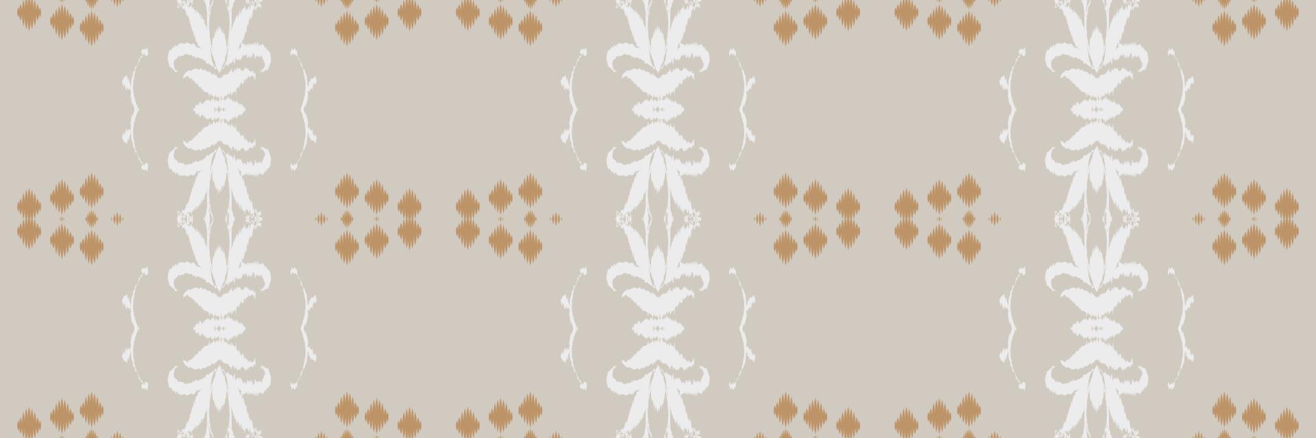 ikat diseños batik textil patrón sin costuras diseño de vector digital para imprimir saree kurti borneo borde de tela símbolos de pincel muestras ropa de fiesta