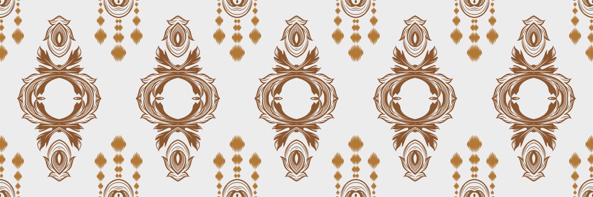 Batik Textile ikat chevron seamless pattern digital vector design for Print saree Kurti Borneo Fabric border brush symbols swatches cotton