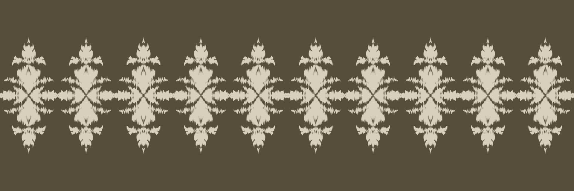 batik textil africano ikat patrón sin costuras diseño de vector digital para imprimir saree kurti borneo borde de tela símbolos de pincel muestras diseñador