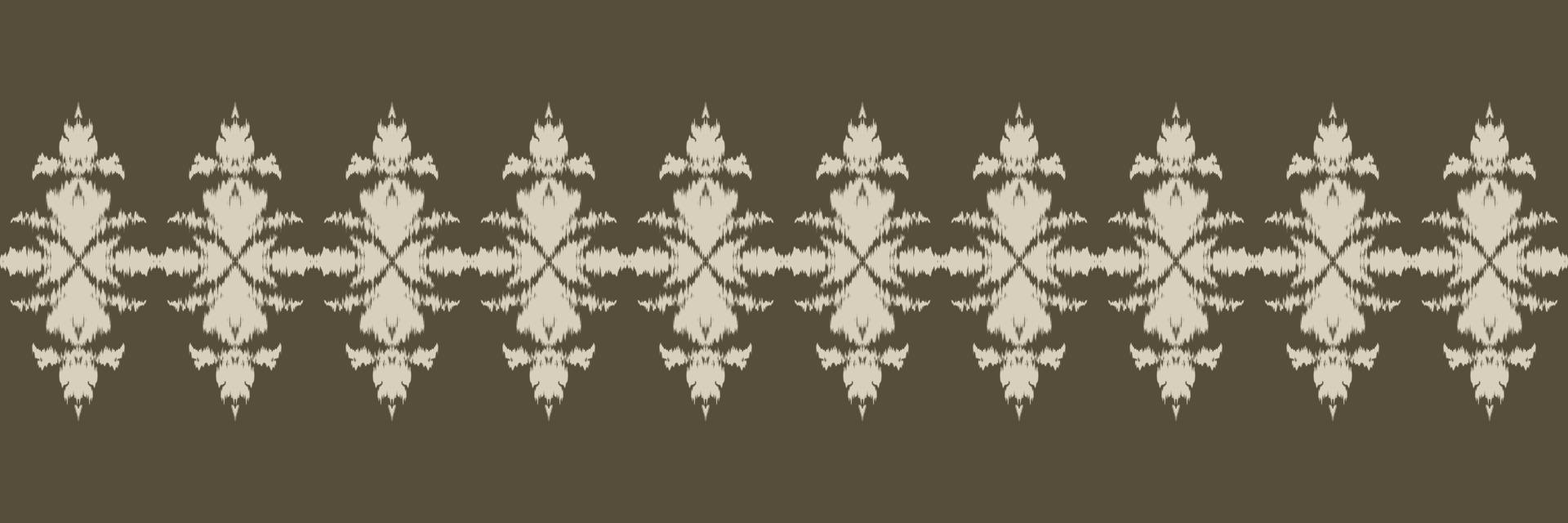 Batik Textile African ikat seamless pattern digital vector design for Print saree Kurti Borneo Fabric border brush symbols swatches designer