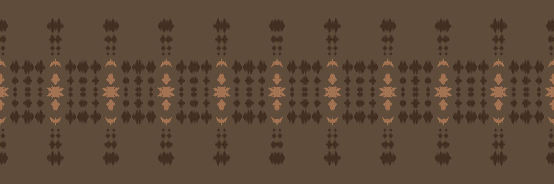 Ikat pattern tribal cross Seamless Pattern. Ethnic Geometric Batik Ikkat Digital vector textile Design for Prints Fabric saree Mughal brush symbol Swaths texture Kurti Kurtis Kurtas