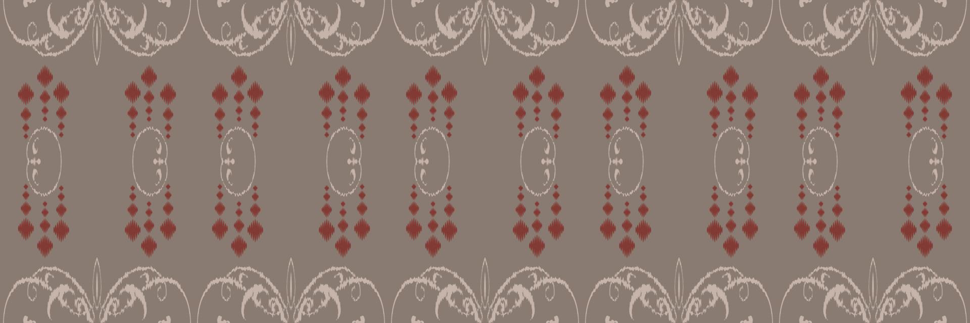 Motif ikat chevron batik textile seamless pattern digital vector design for Print saree Kurti Borneo Fabric border brush symbols swatches designer