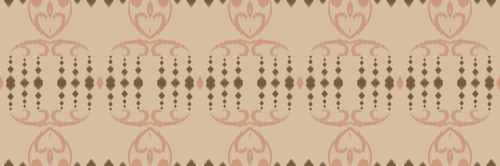 Ikkat or ikat stripes batik textile seamless pattern digital vector design for Print saree Kurti Borneo Fabric border brush symbols swatches designer